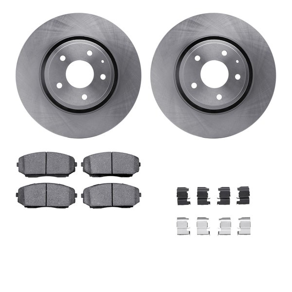 Dynamic Friction Co 6512-80347, Rotors with 5000 Advanced Brake Pads includes Hardware 6512-80347